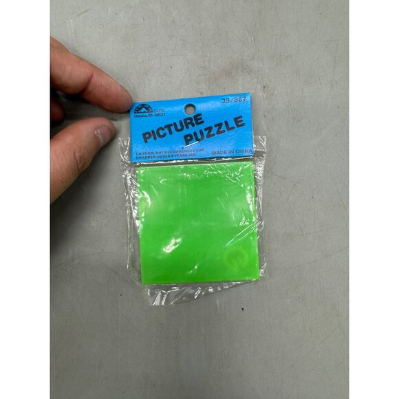 Vintage set of 2 OTC 1990 Picture Puzzle Set 39/987 dinosaur plastic READ NEW - Picture 3 of 7